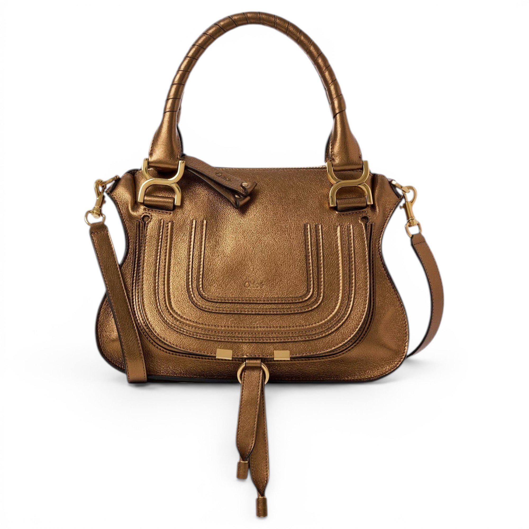 Marcie leather handbag