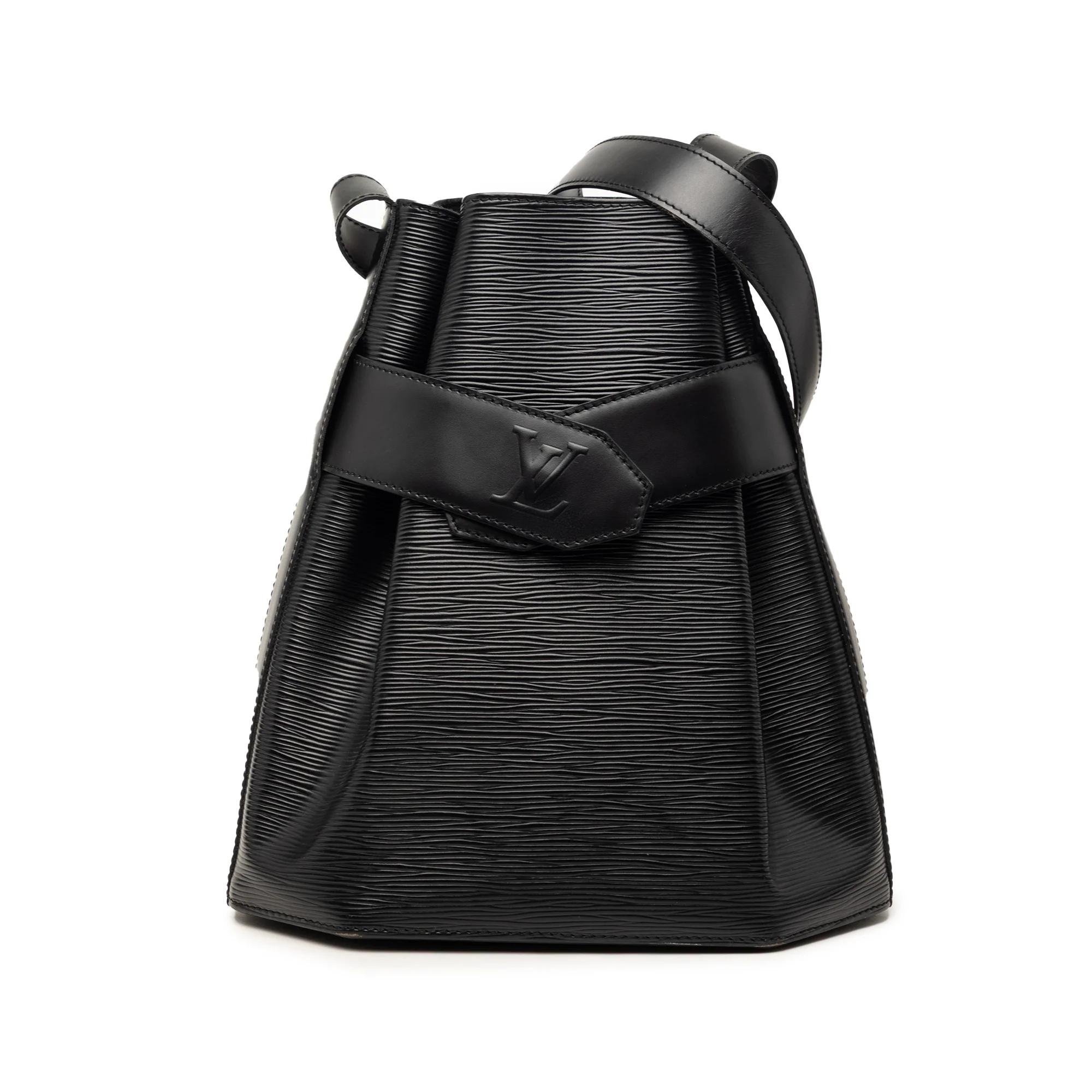 Bucket leather bag