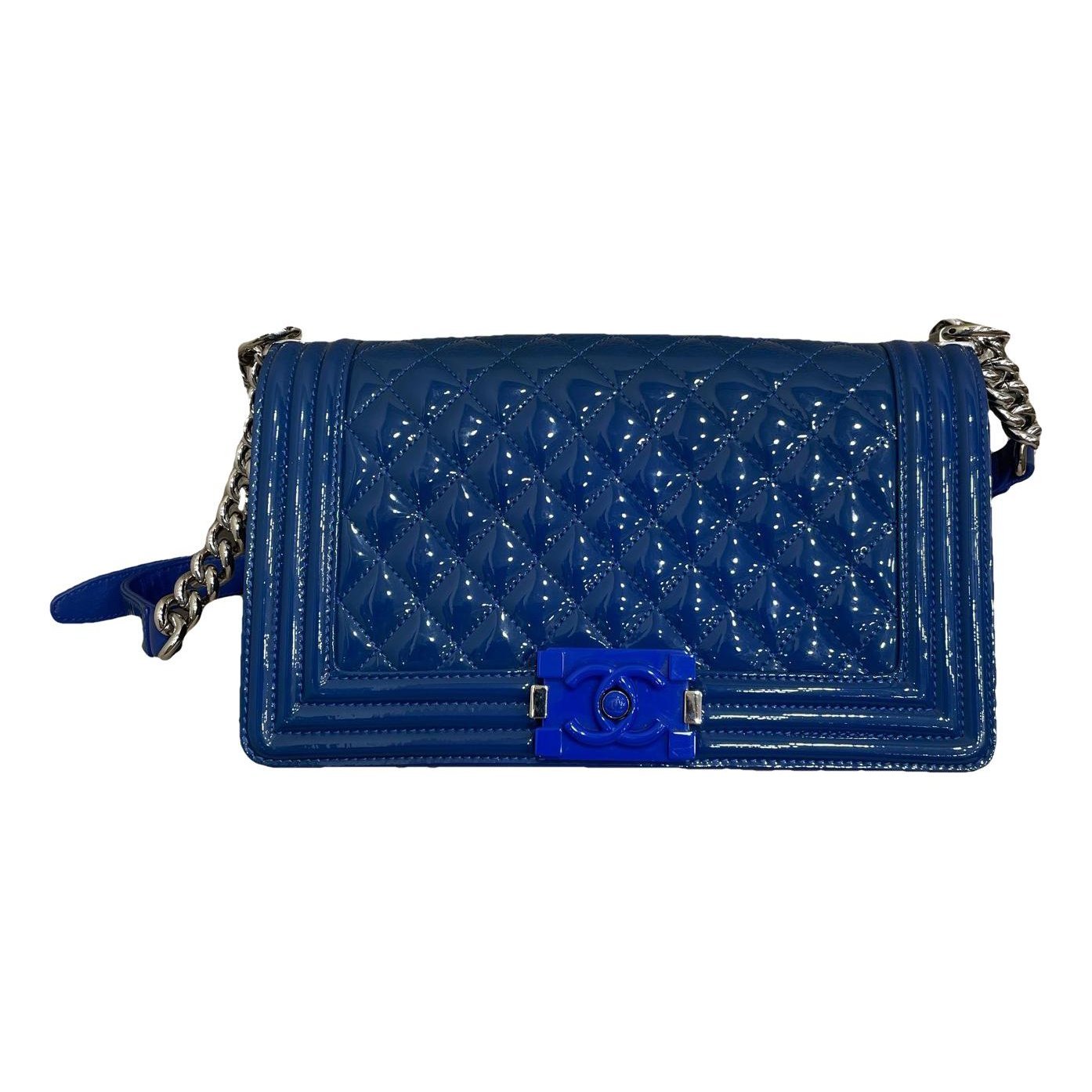 Boy patent leather handbag