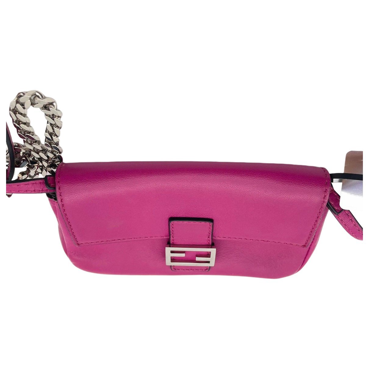 Baguette leather handbag