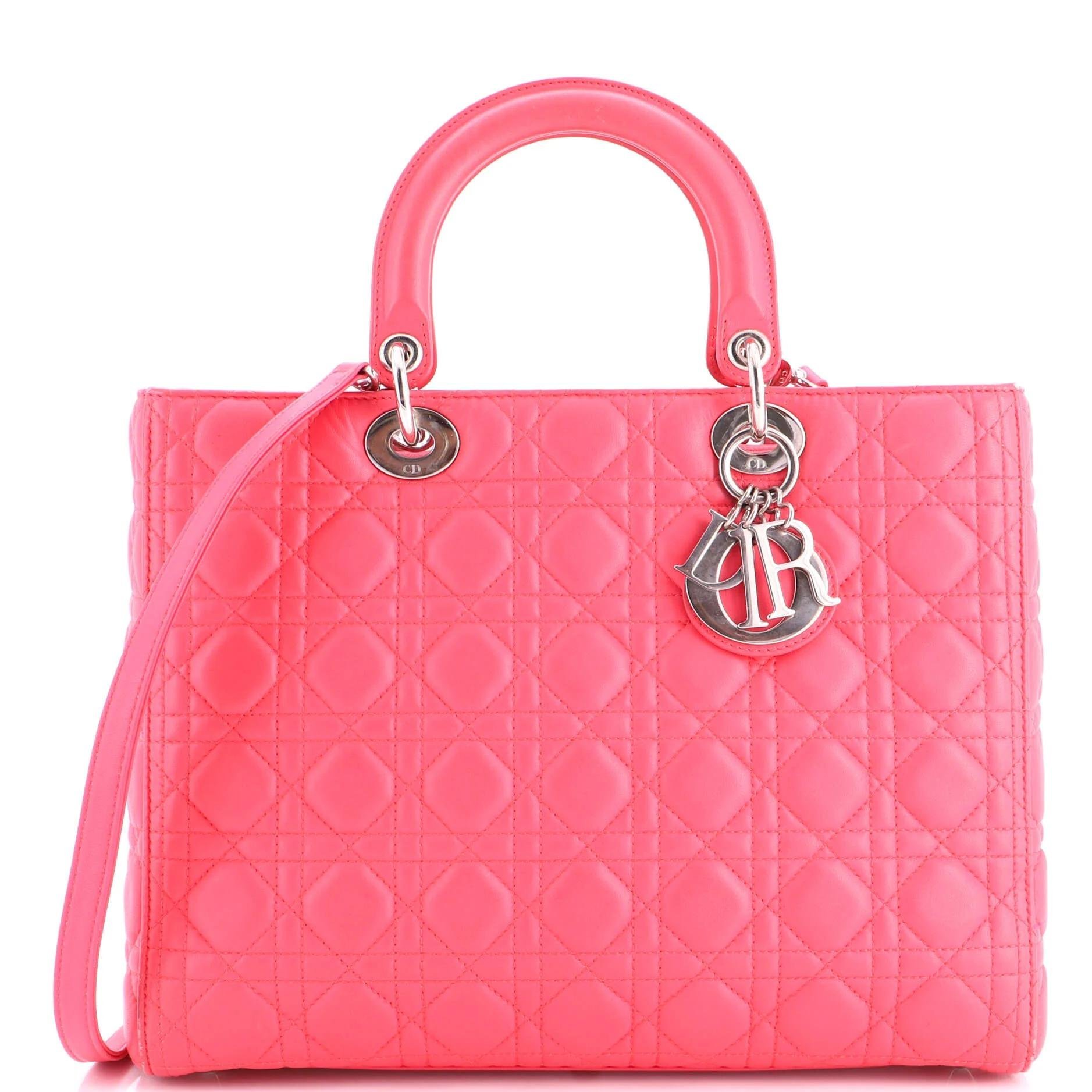 Leather tote