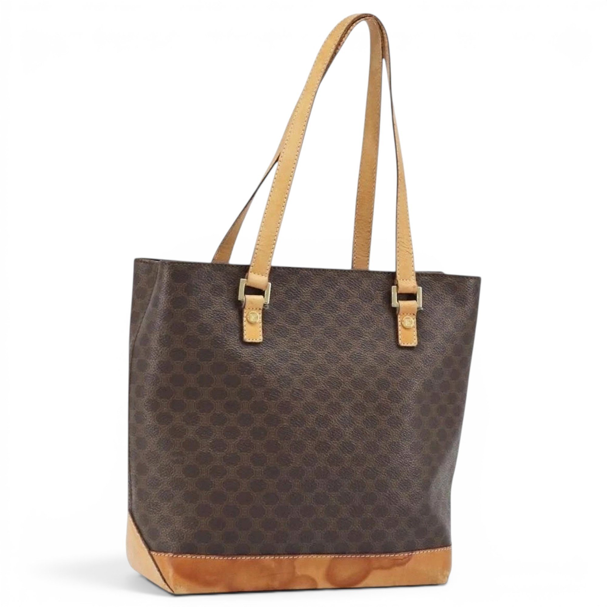 Leather tote