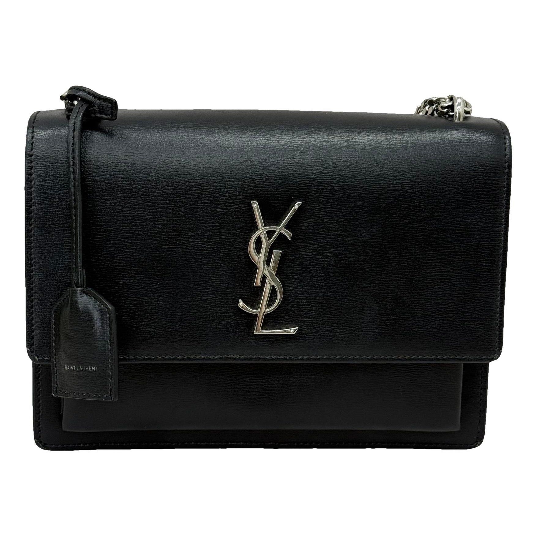 Sunset leather handbag