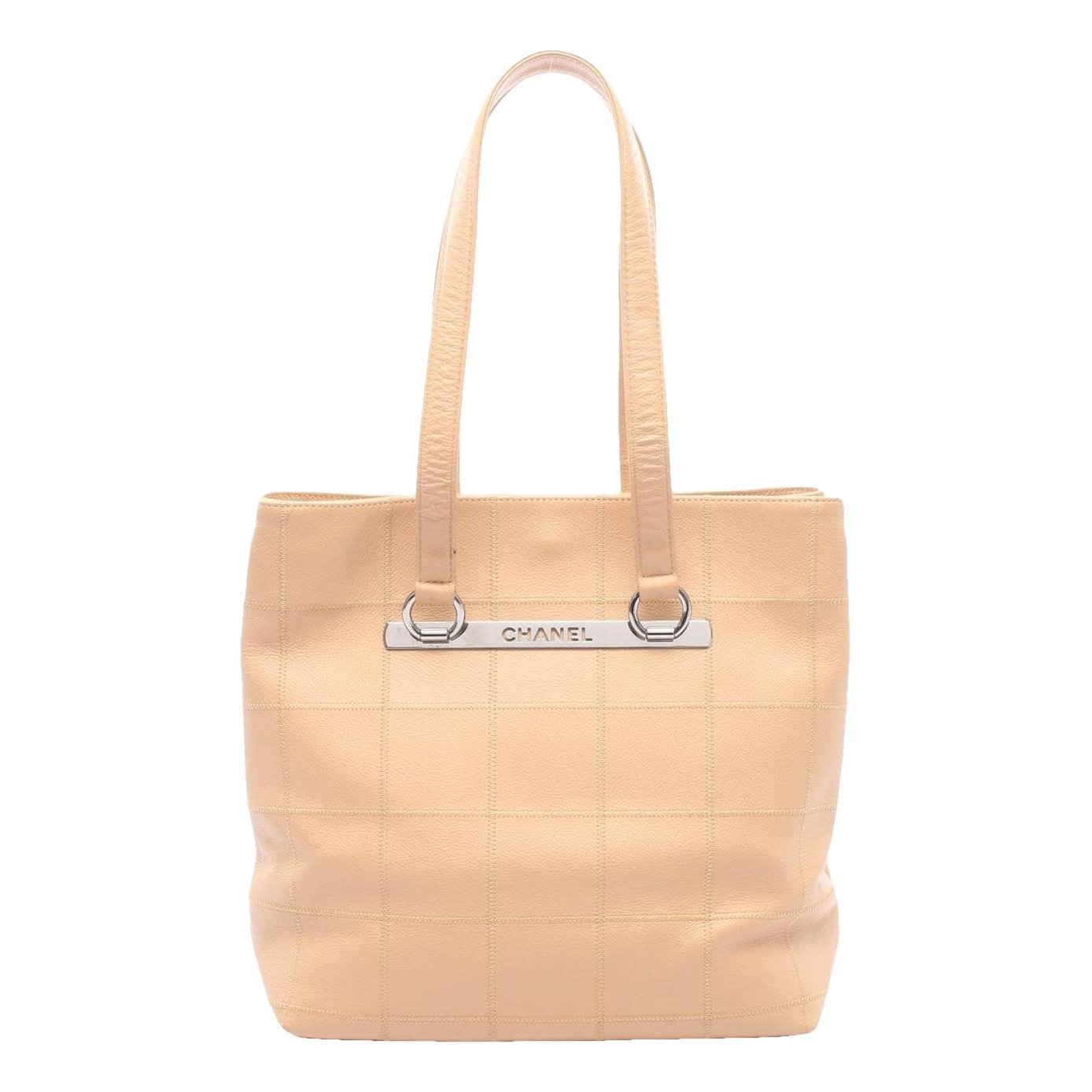 Leather tote