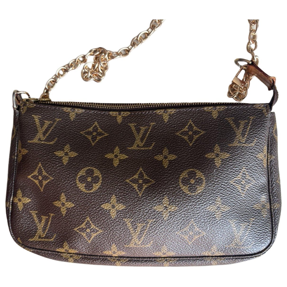Pochette Accessoire leather handbag