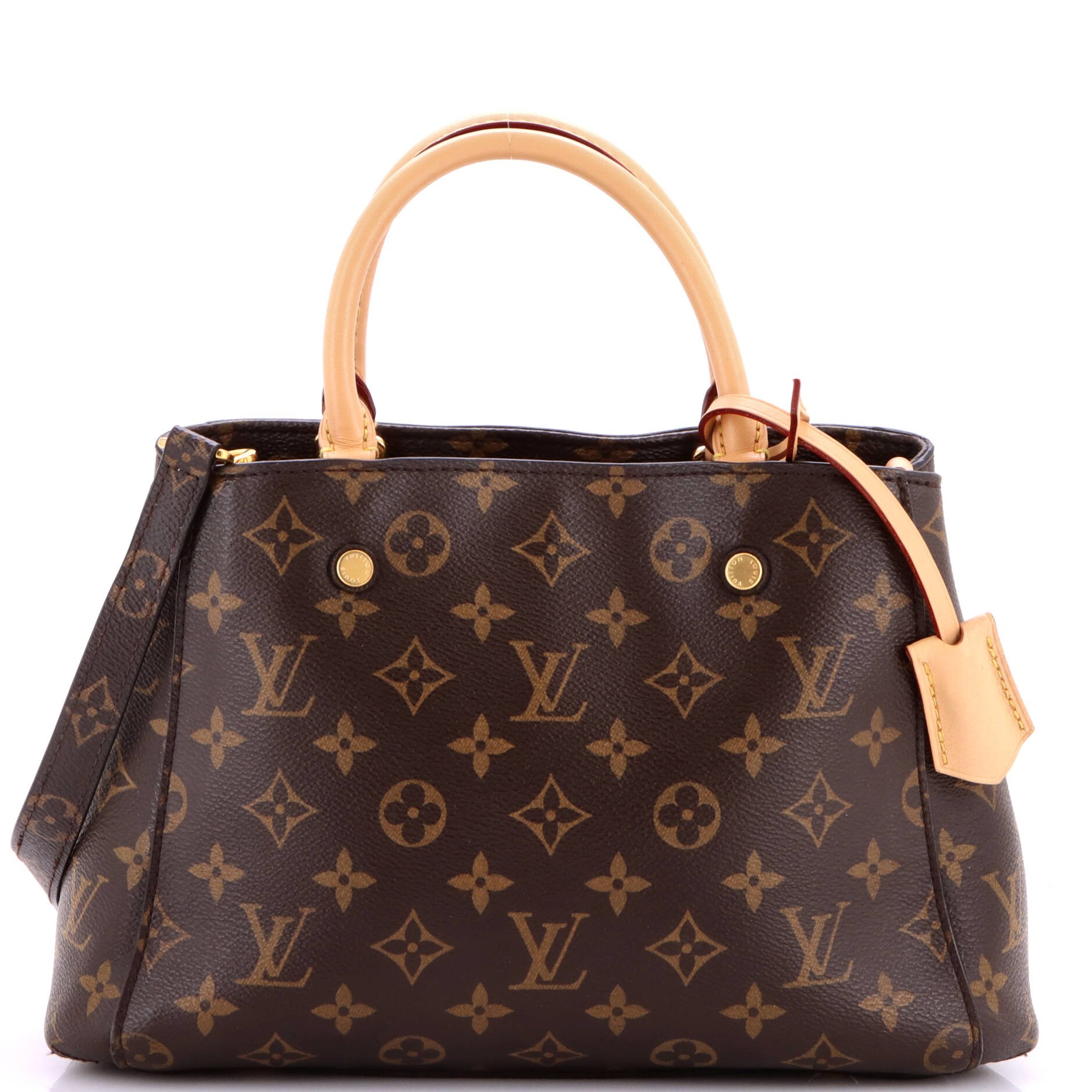 Montaigne Handbag Monogram Canvas BB