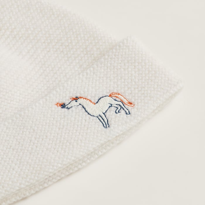 Blanc Crème Cabriole Hat