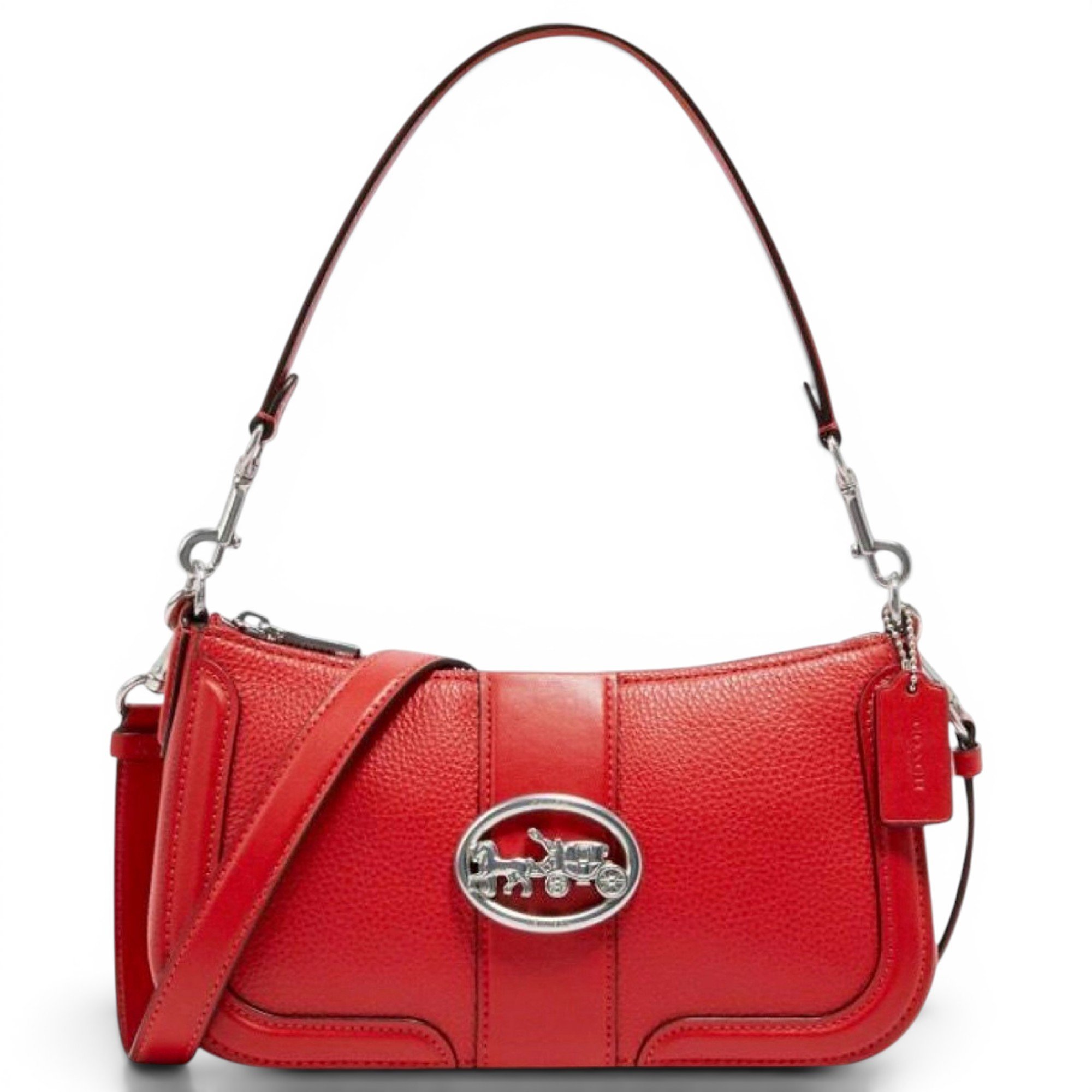 Leather crossbody bag