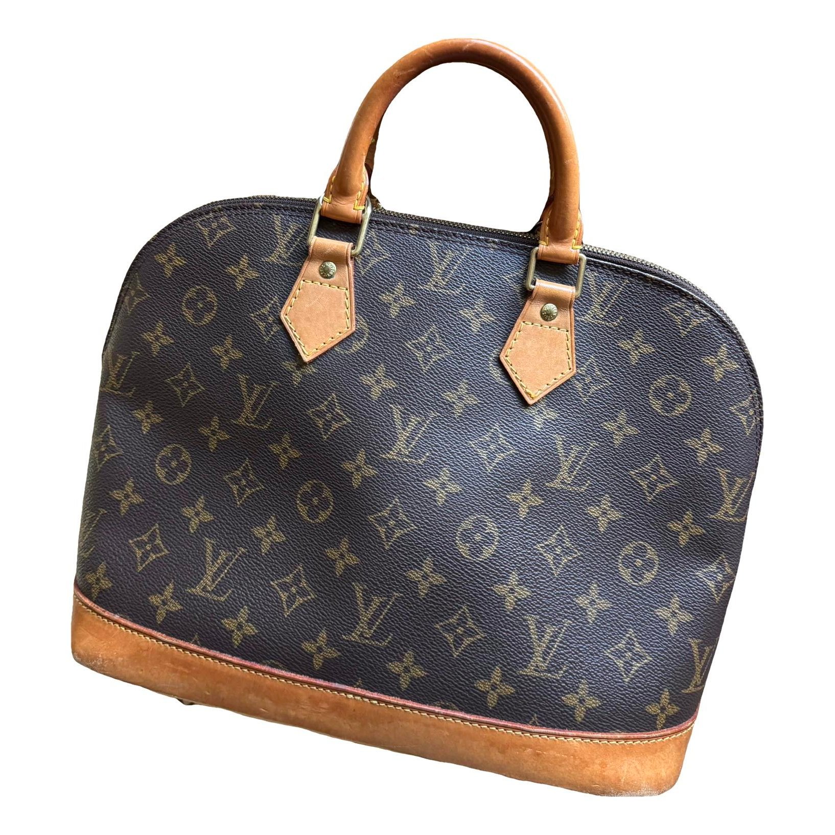 Alma leather handbag