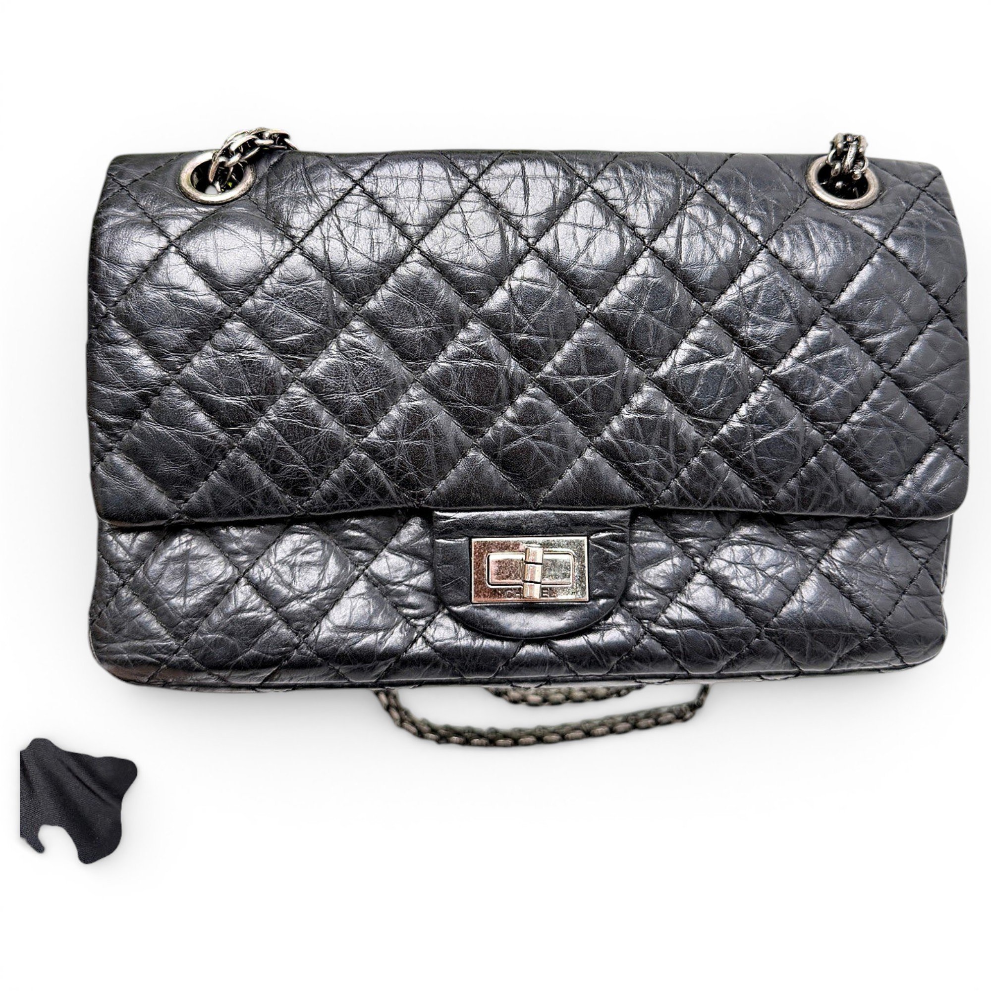 2.55 leather handbag