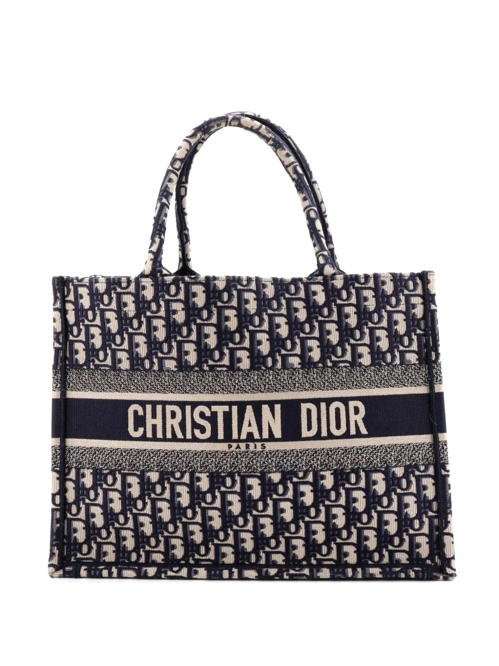 Book Oblique Canvas Medium tote bag
