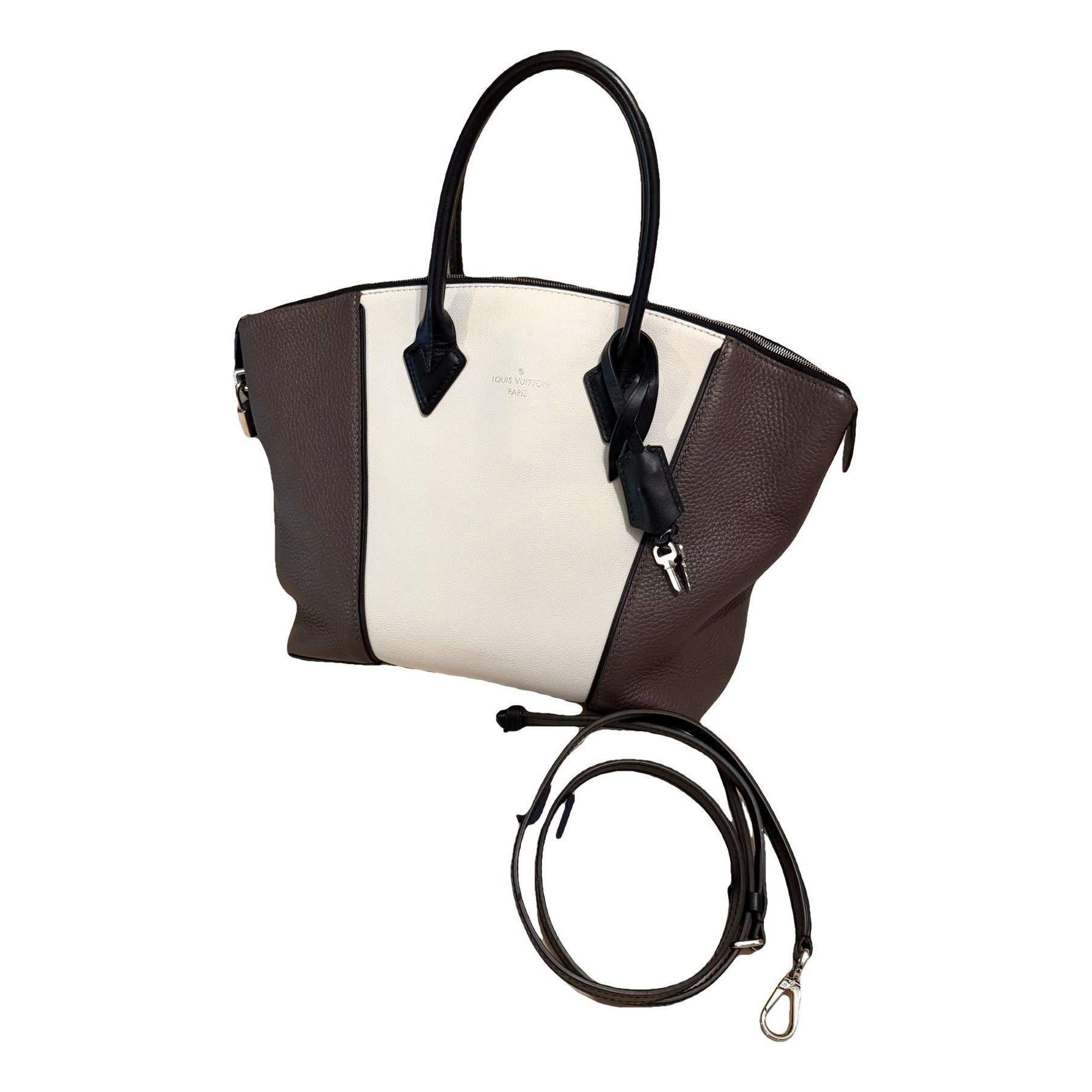 Soft Lockit leather handbag