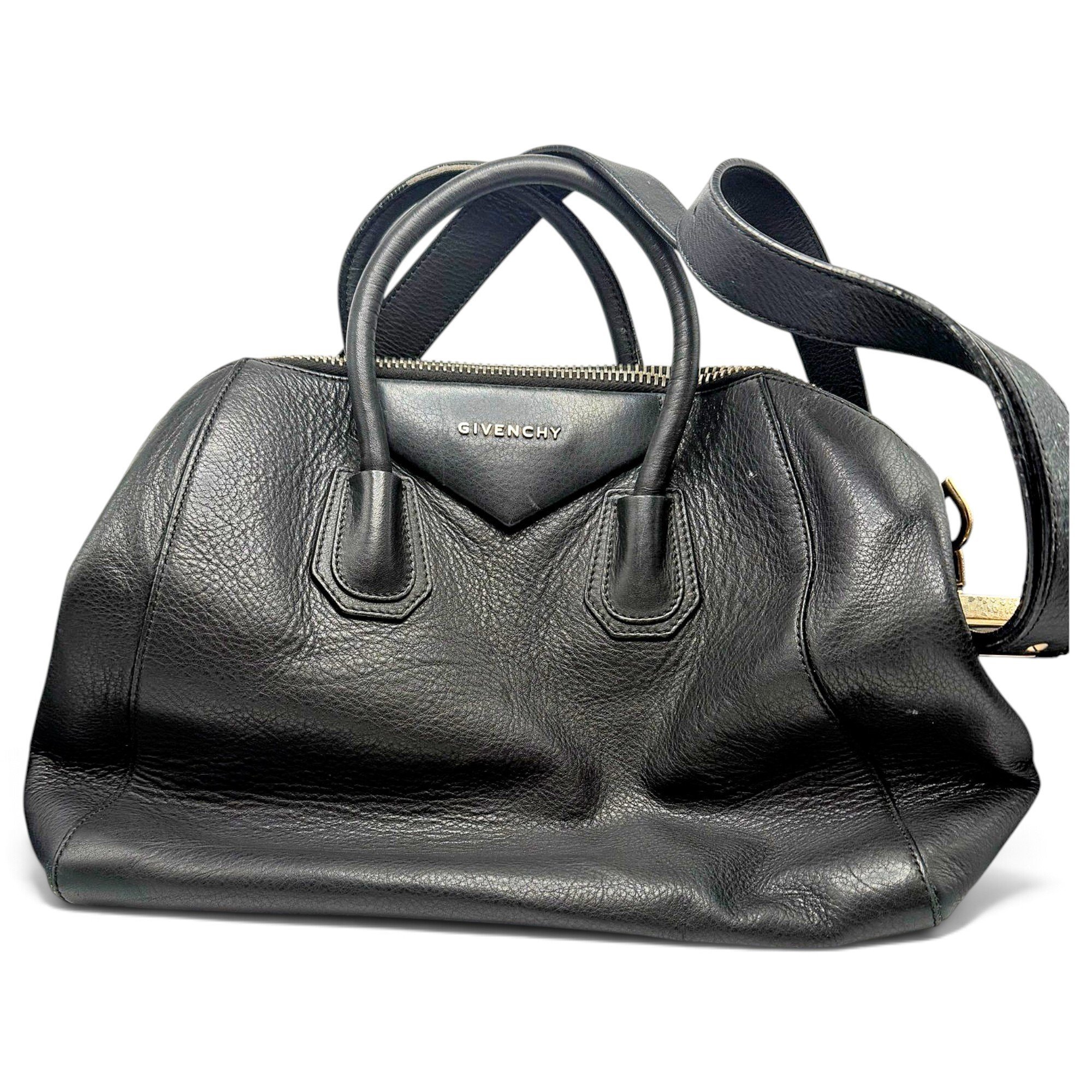 Antigona leather satchel