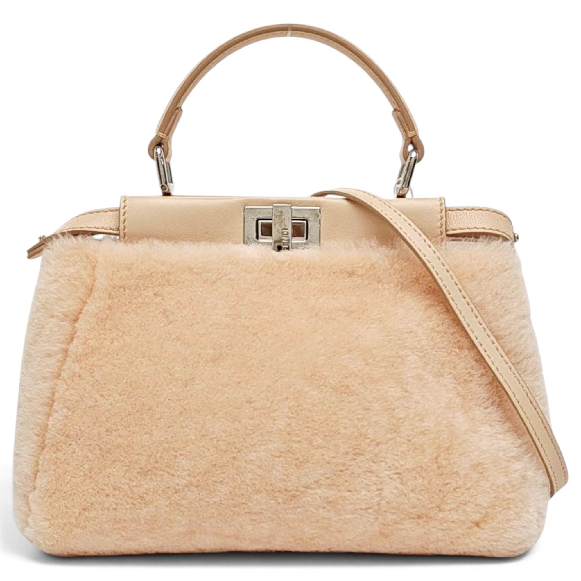 Peekaboo cloth handbag