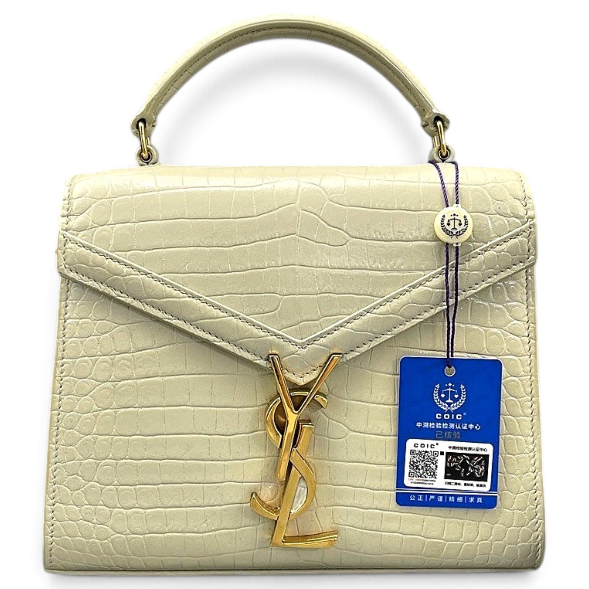 Saint Laurent Cassandra Top Handle leather handbag