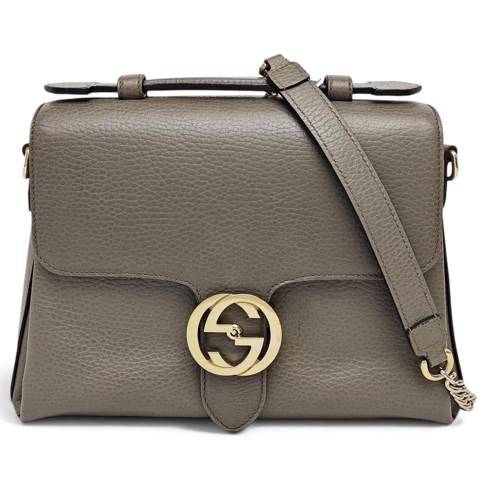Leather handbag