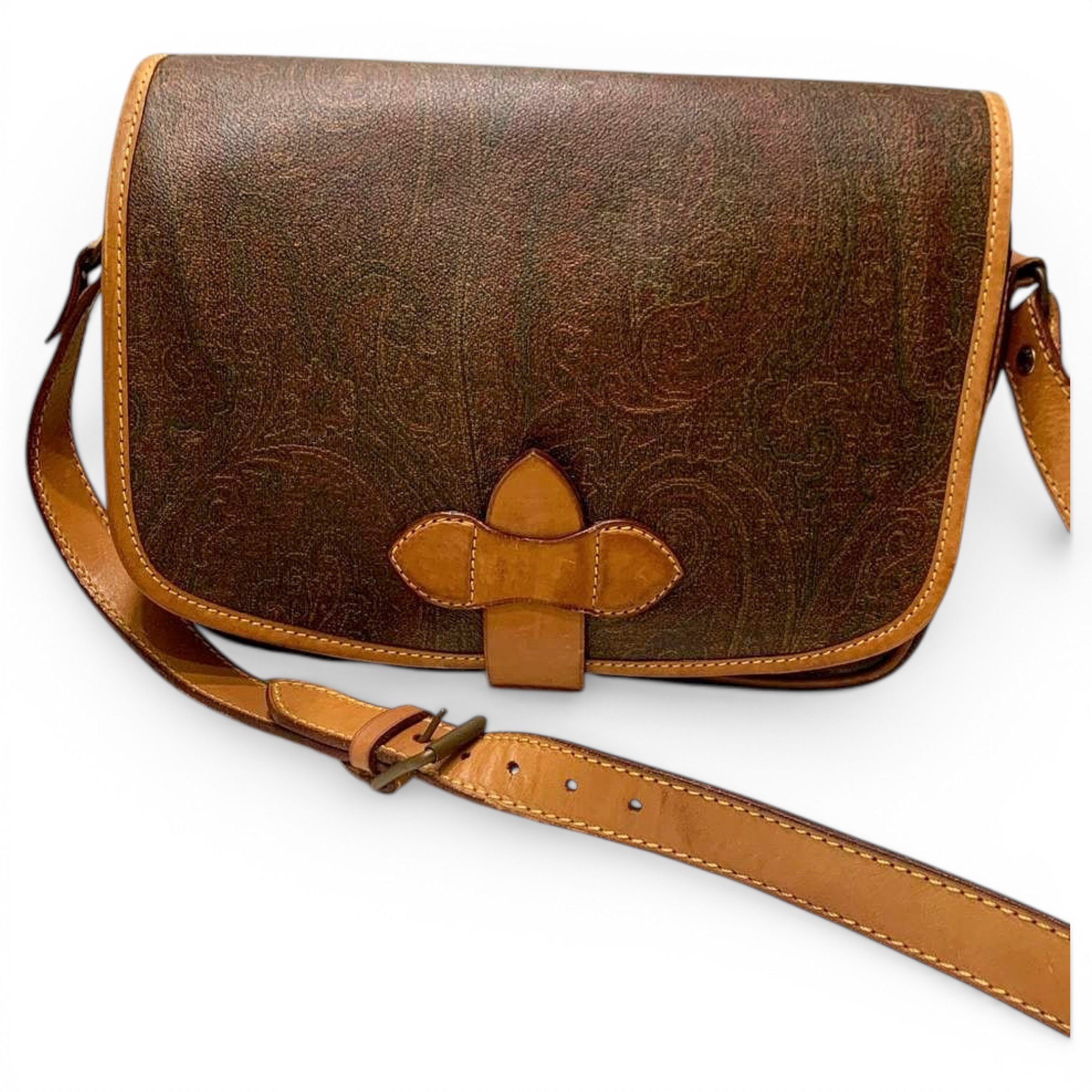 Leather crossbody bag