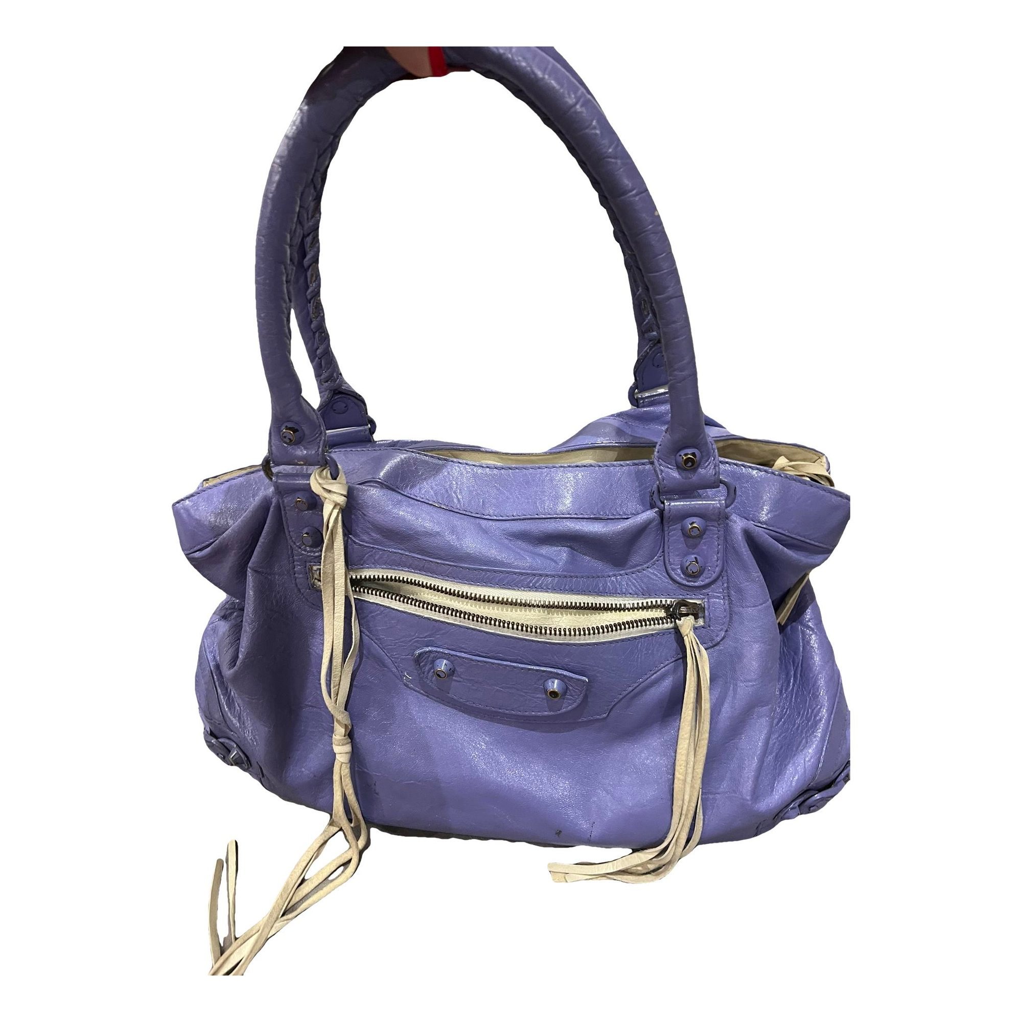 Leather handbag