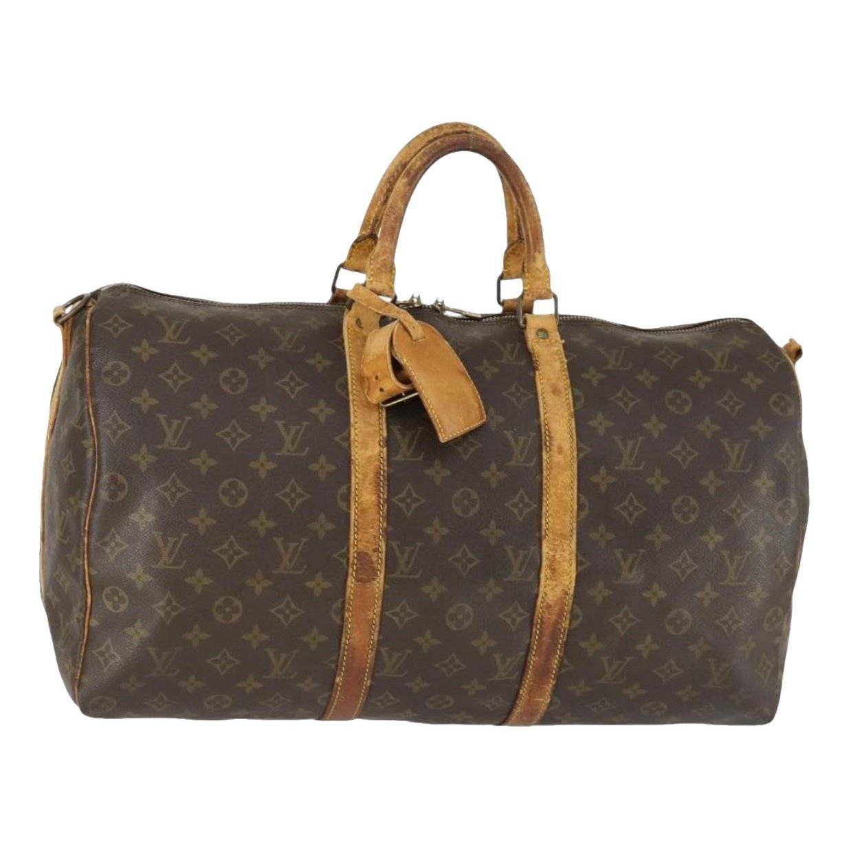 Keepall leather 48h bag