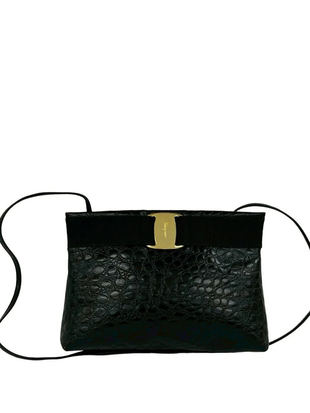 1990-2000 Vara Bow Embossed crossbody bag