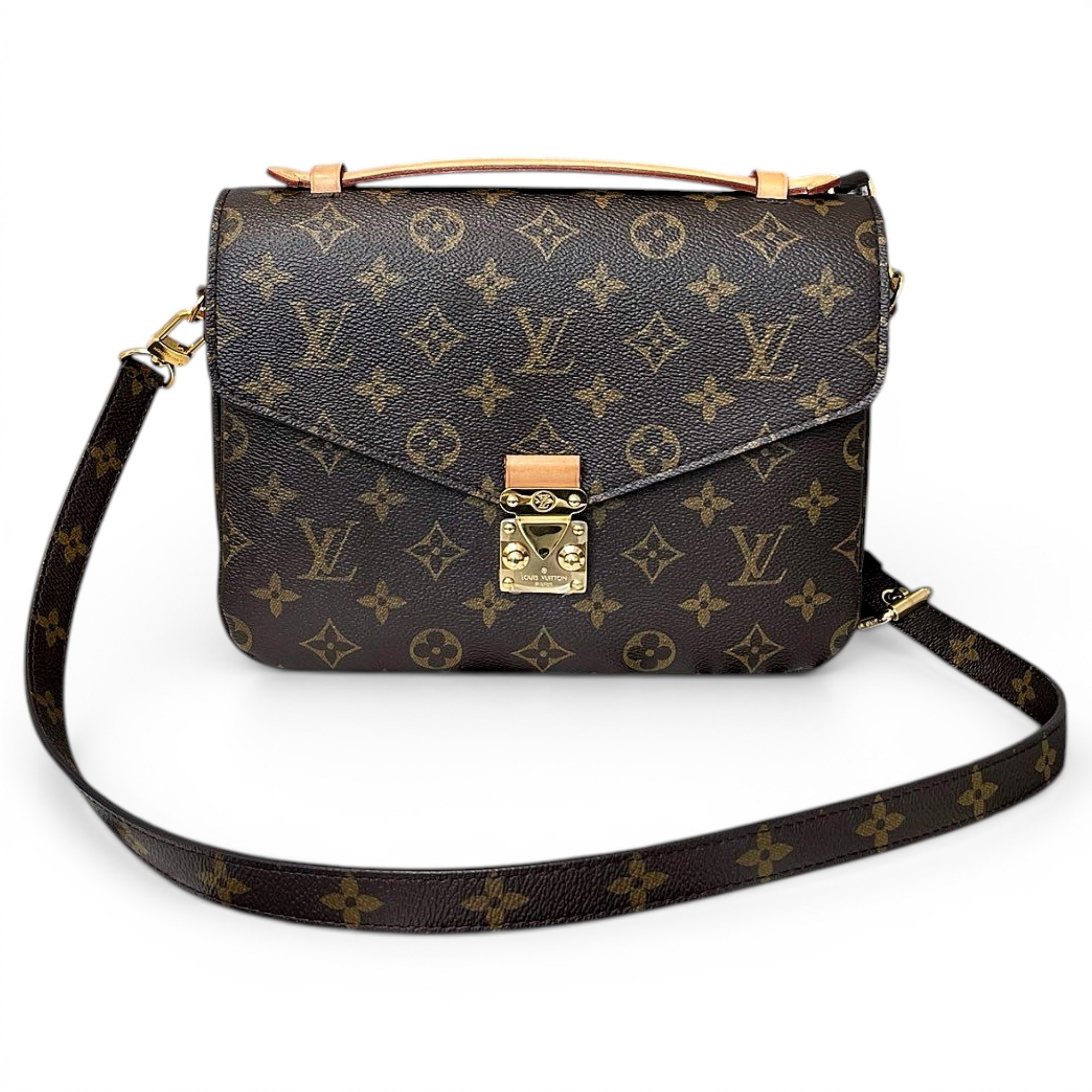 Metis leather handbag