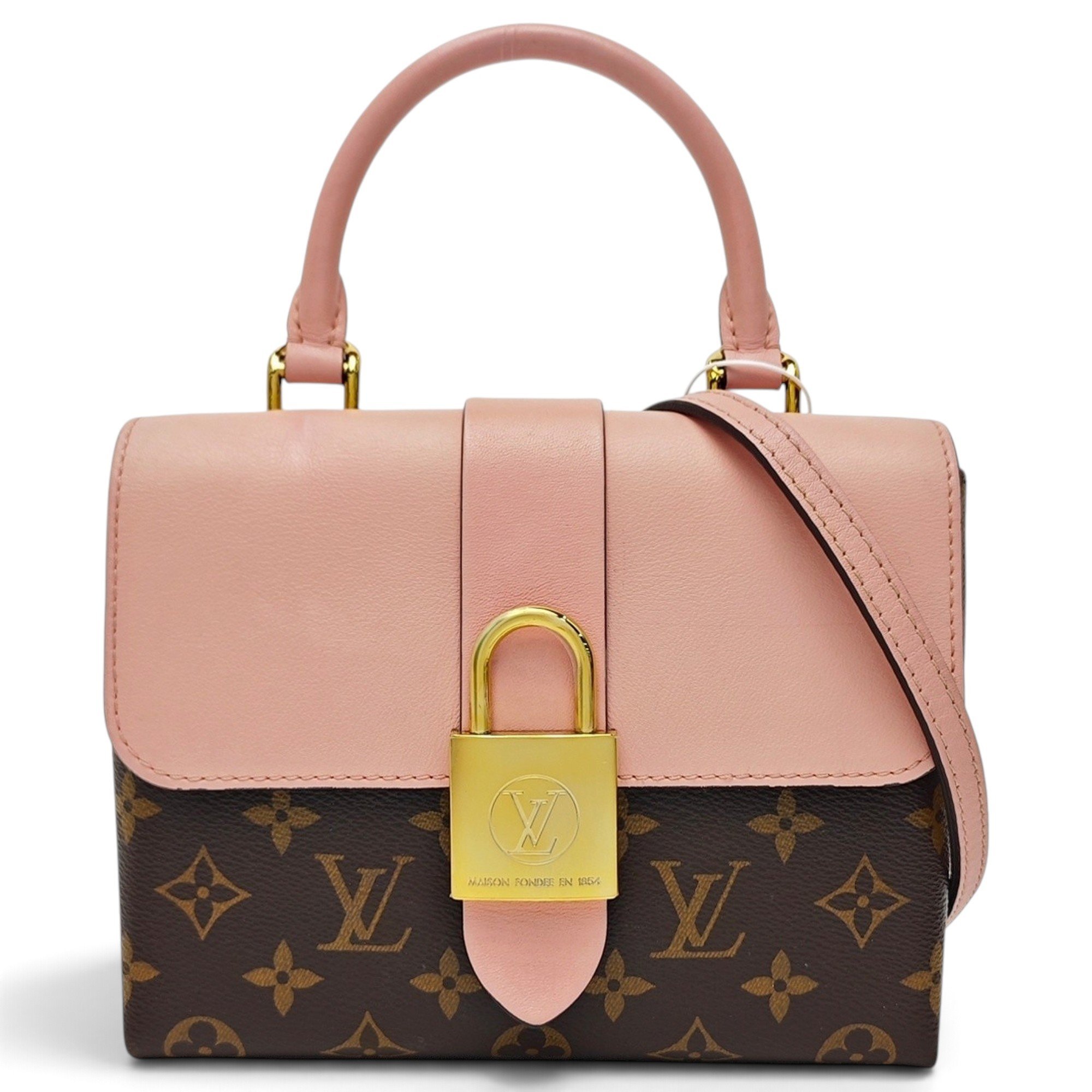 Locky BB leather handbag