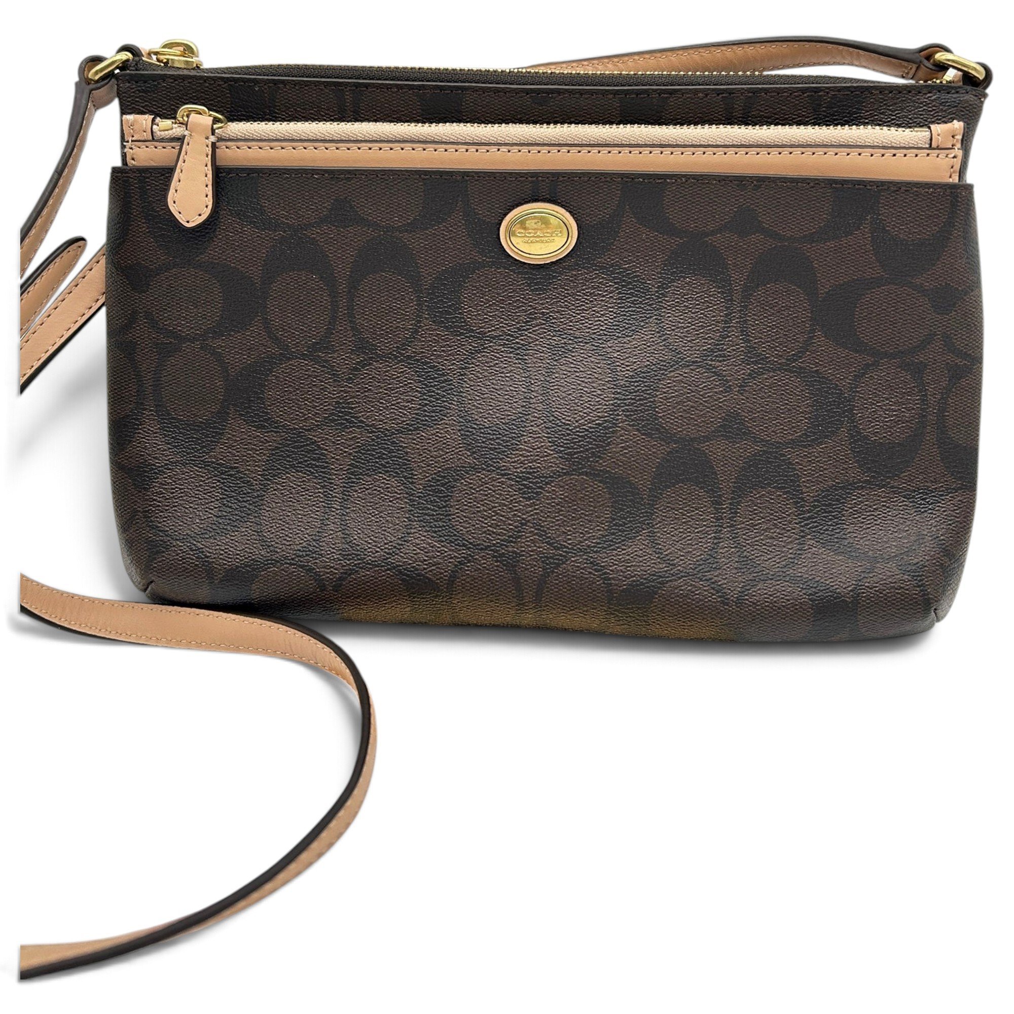Coach Leather crossbody bag