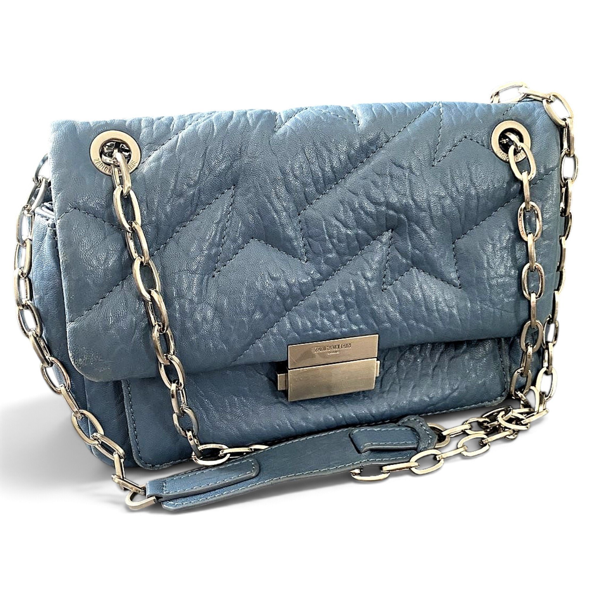 Leather crossbody bag