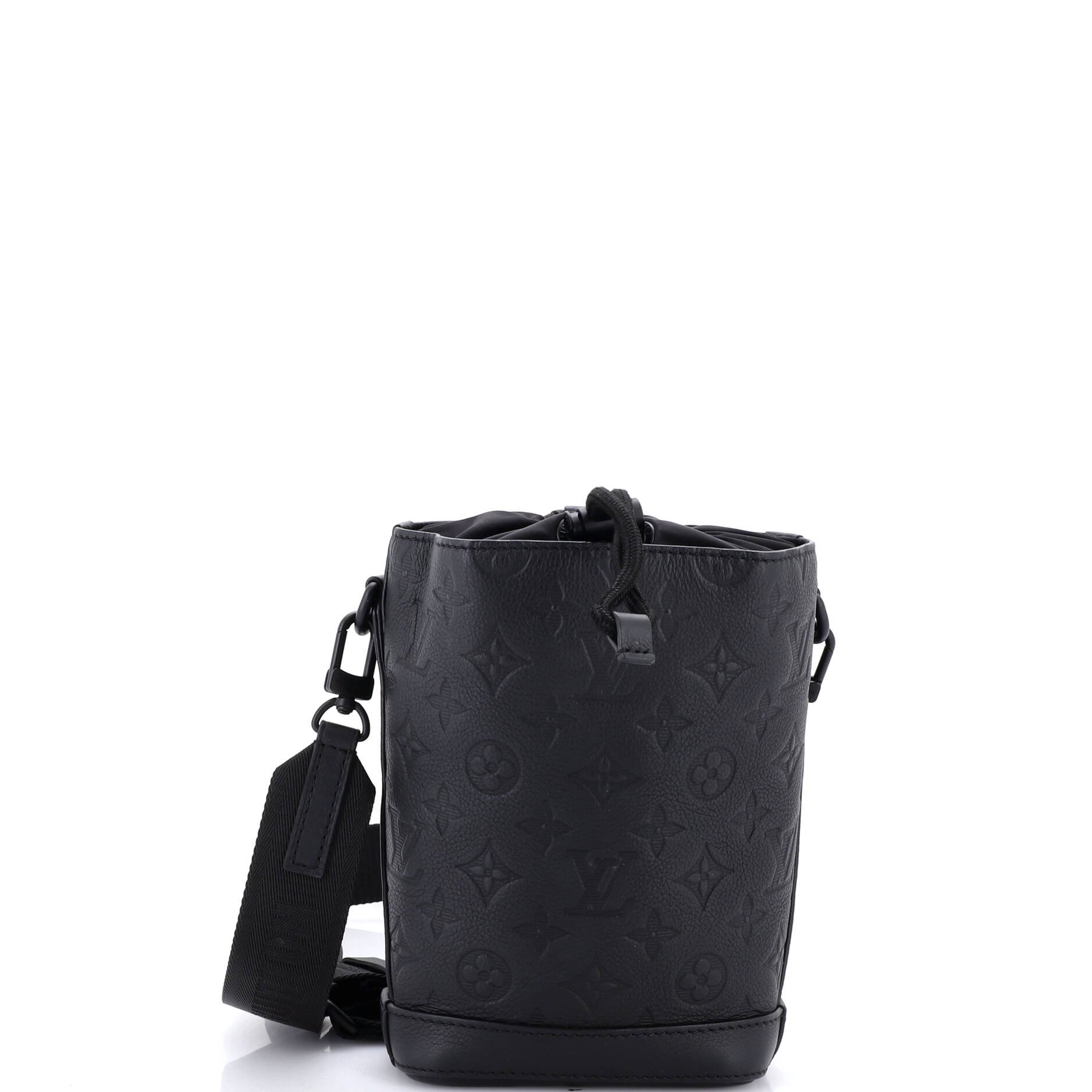 Louis Vuitton Noe Sling Bag Monogram Shadow Leather