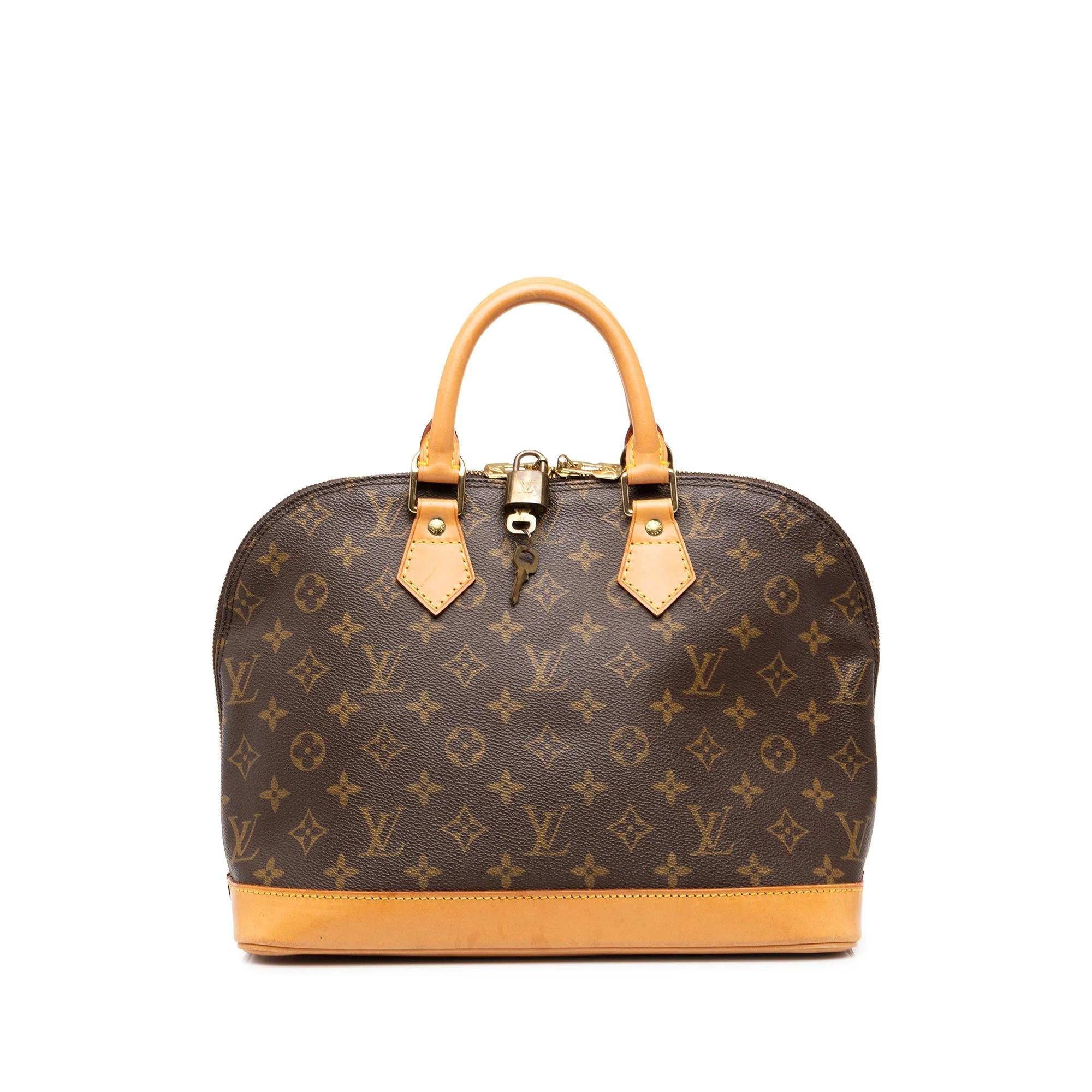 Alma leather handbag