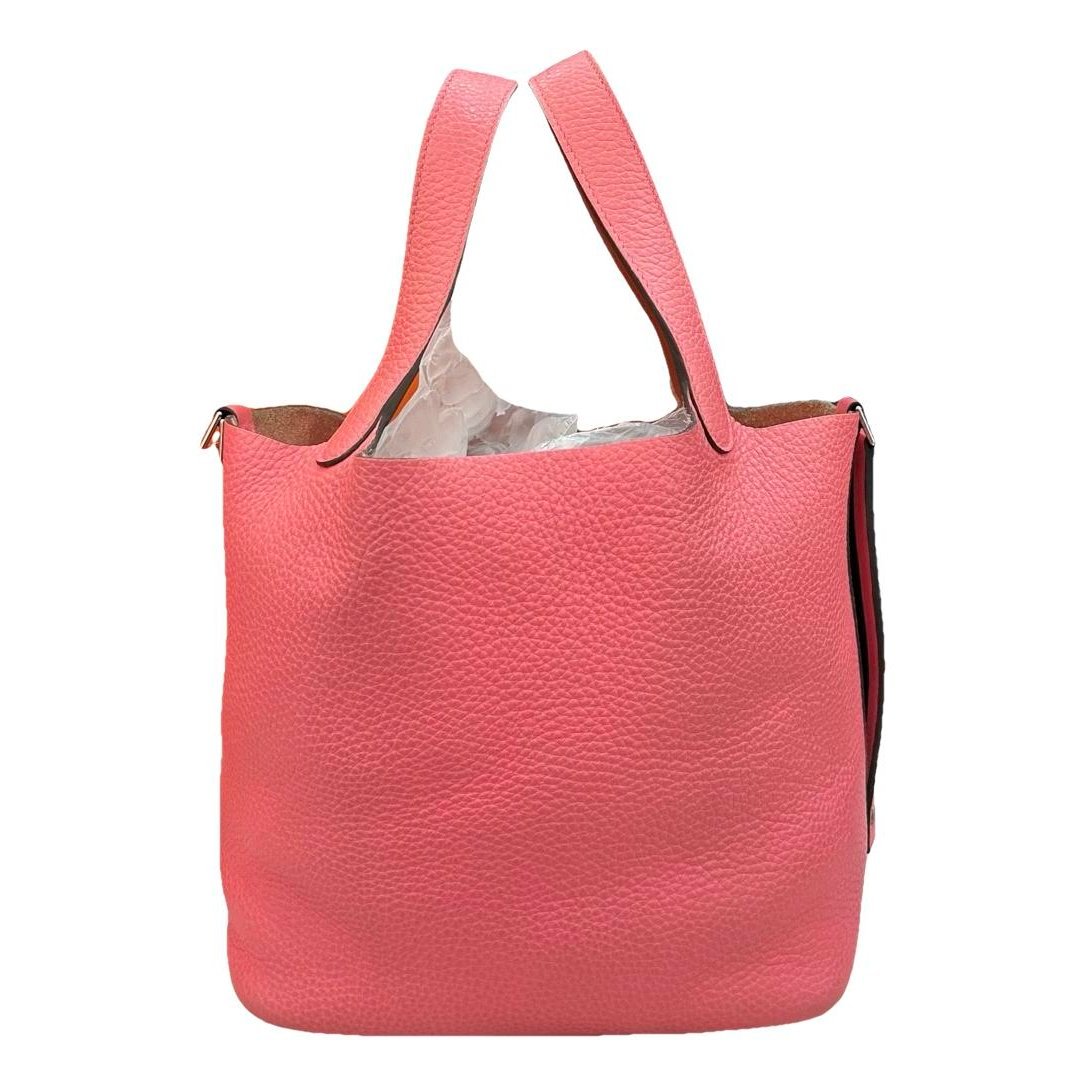 Hermes Picotin Handbag Pink