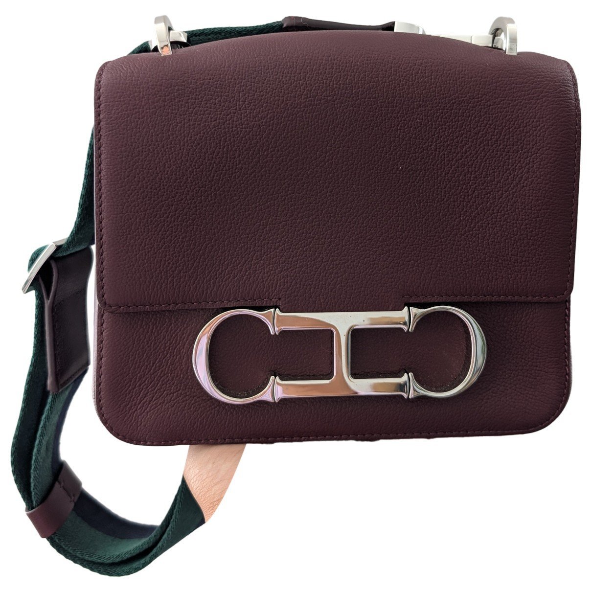 Leather handbag