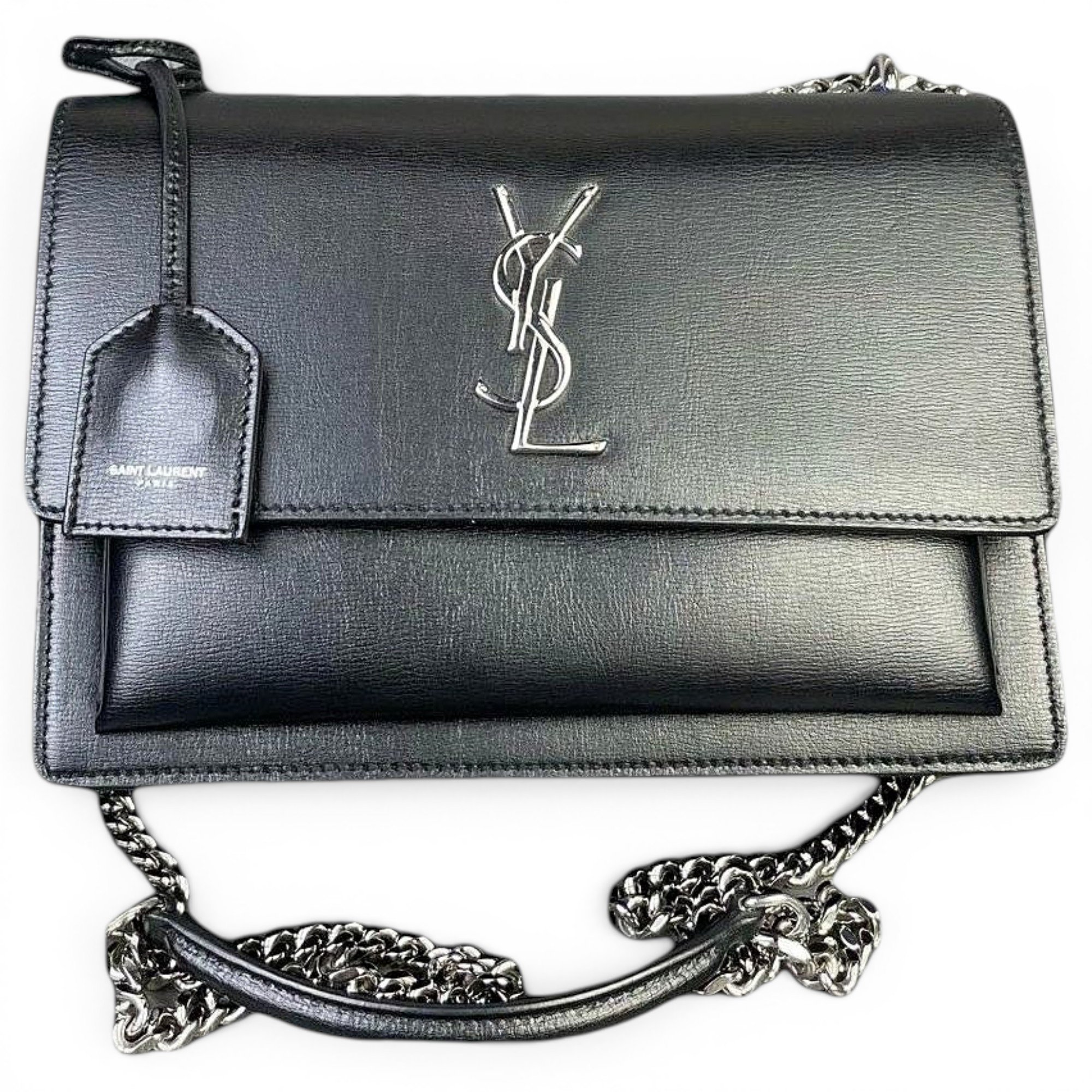 Sunset leather handbag