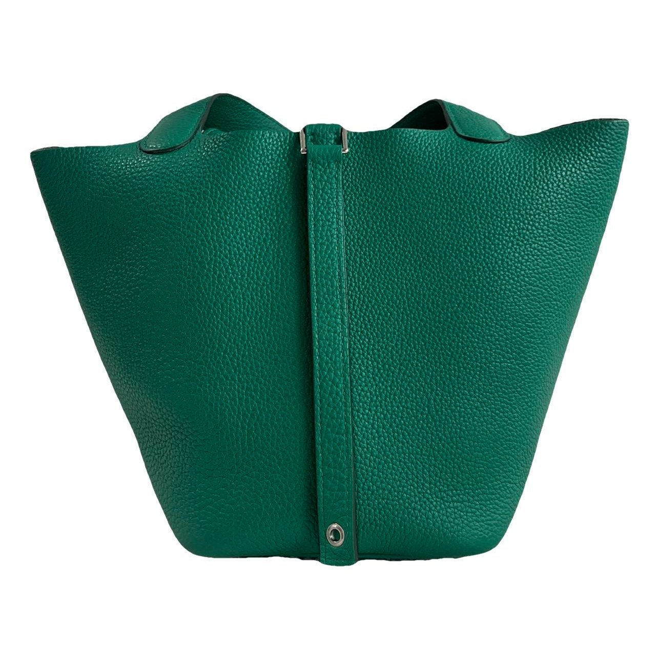 Picotin leather tote