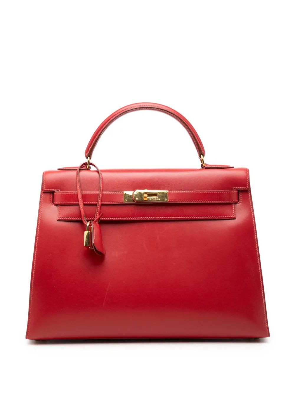 1993 Box Calf Kelly Sellier 32 satchel