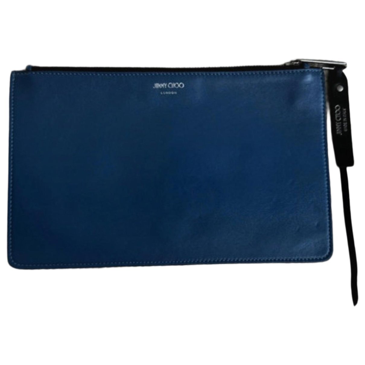 Jimmy Choo Rosetta leather clutch bag