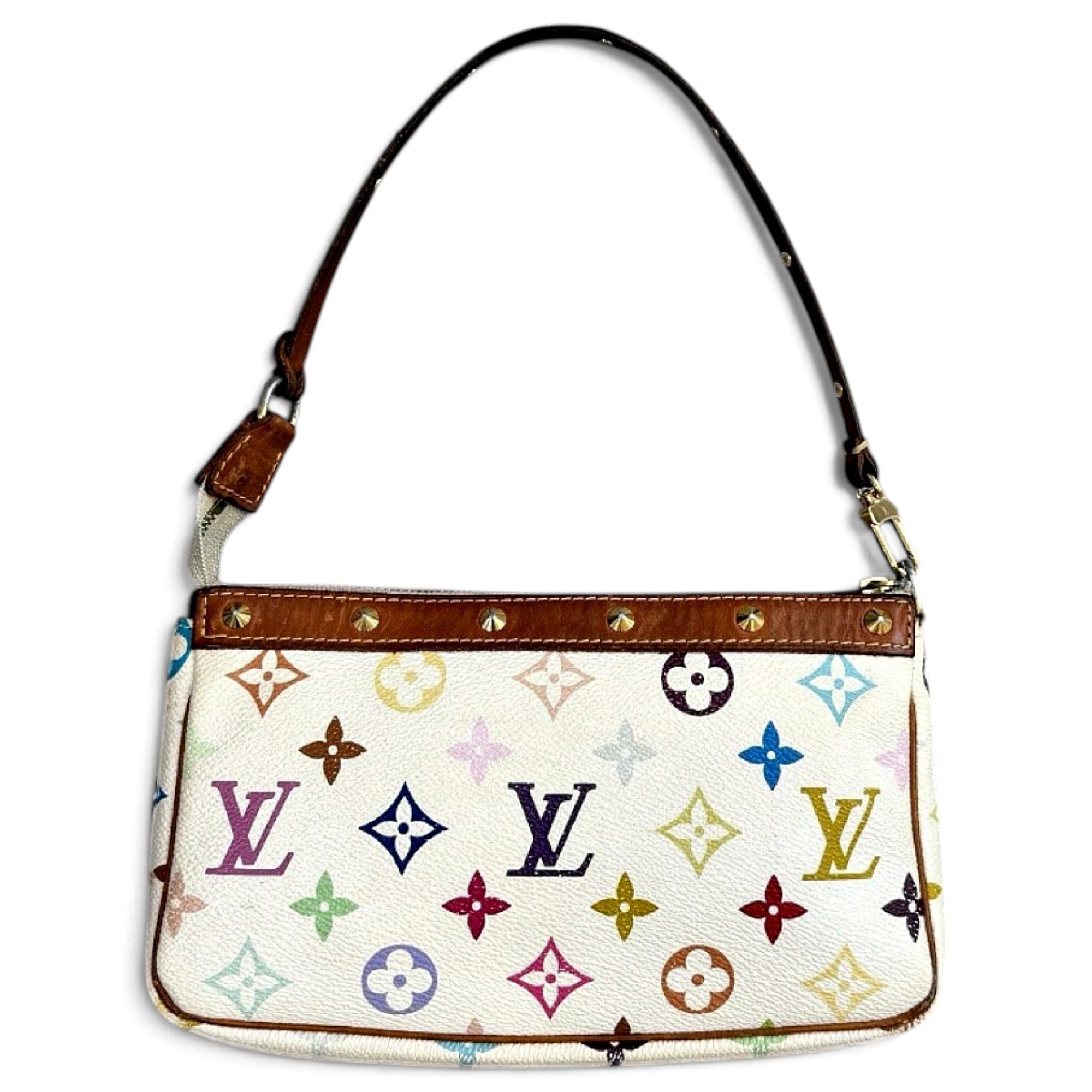 Pochette Accessoire leather handbag
