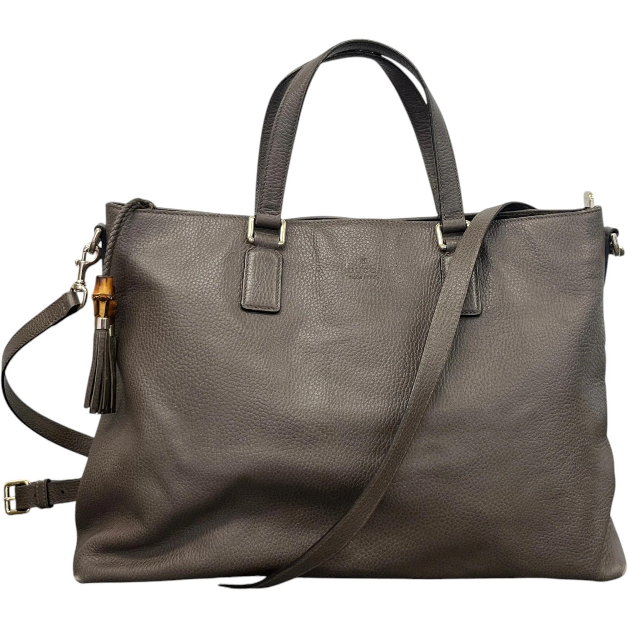 Leather handbag