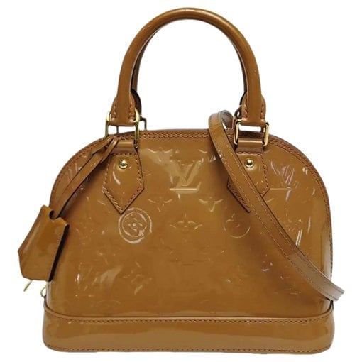 Alma patent leather handbag