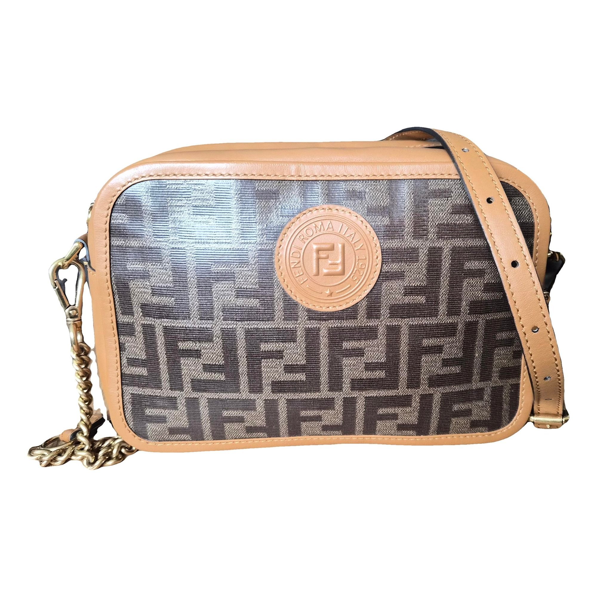 Camera case leather crossbody bag
