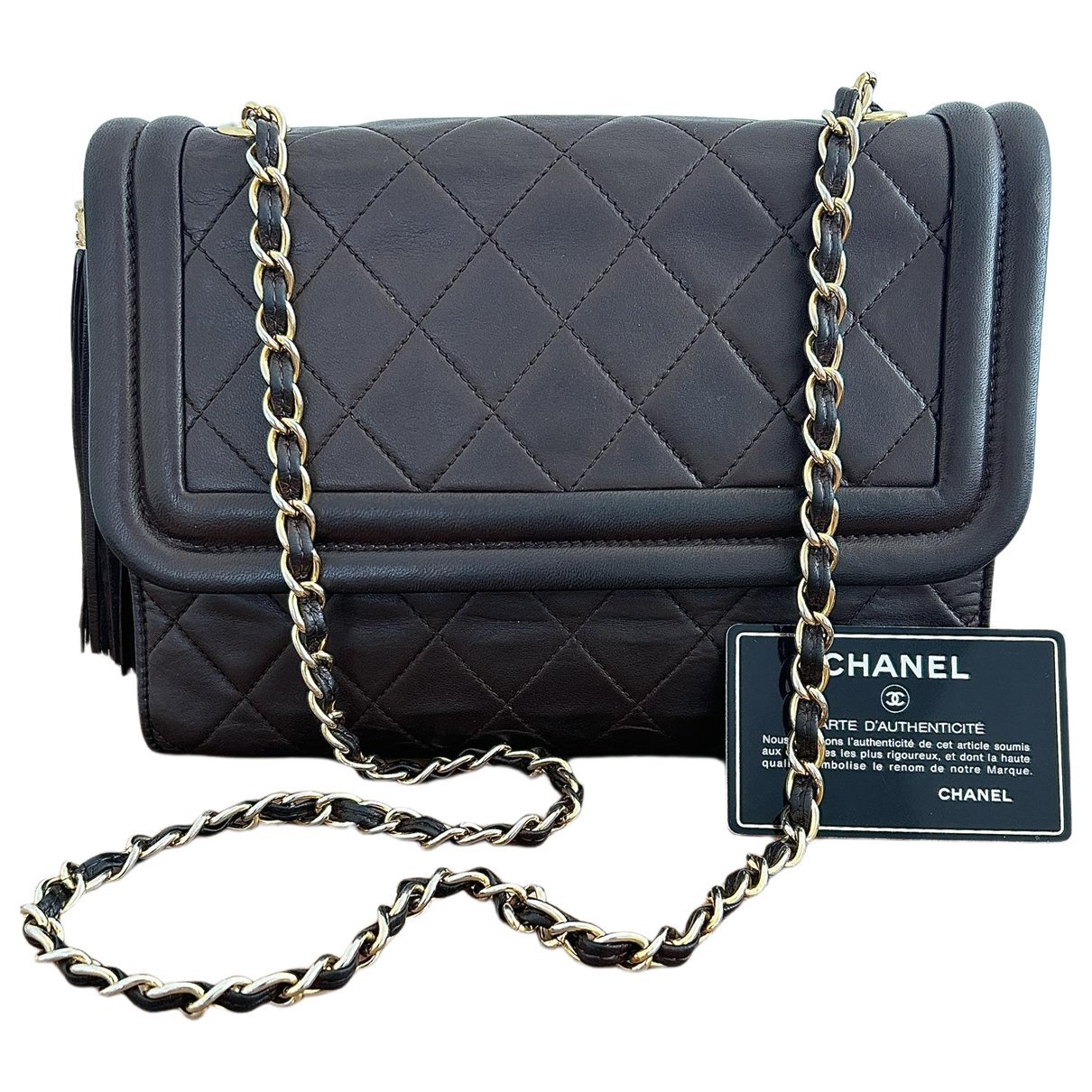 Leather crossbody bag