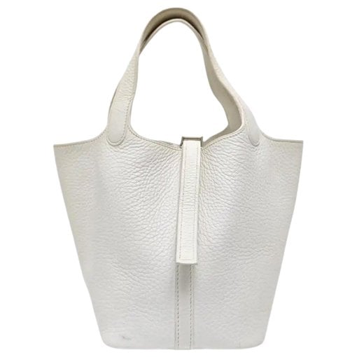 Picotin leather handbag