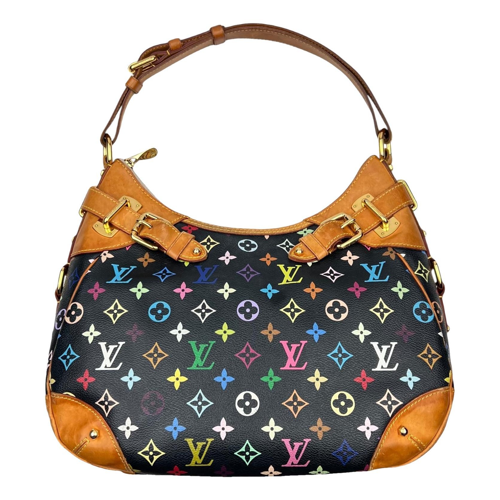 Greta leather handbag