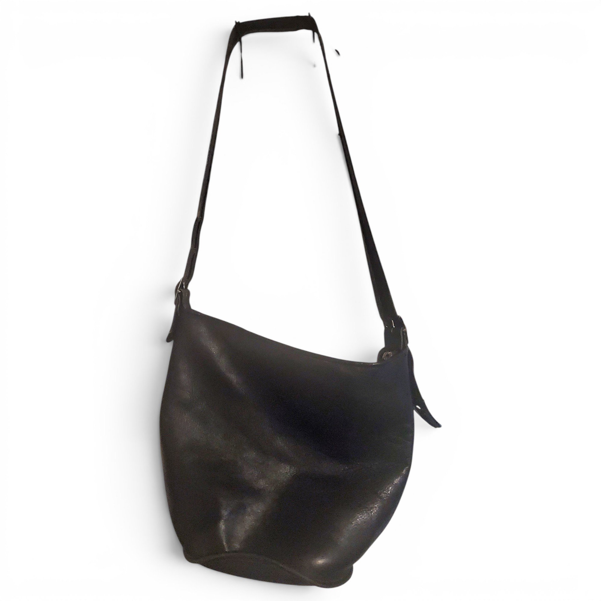 Leather crossbody bag