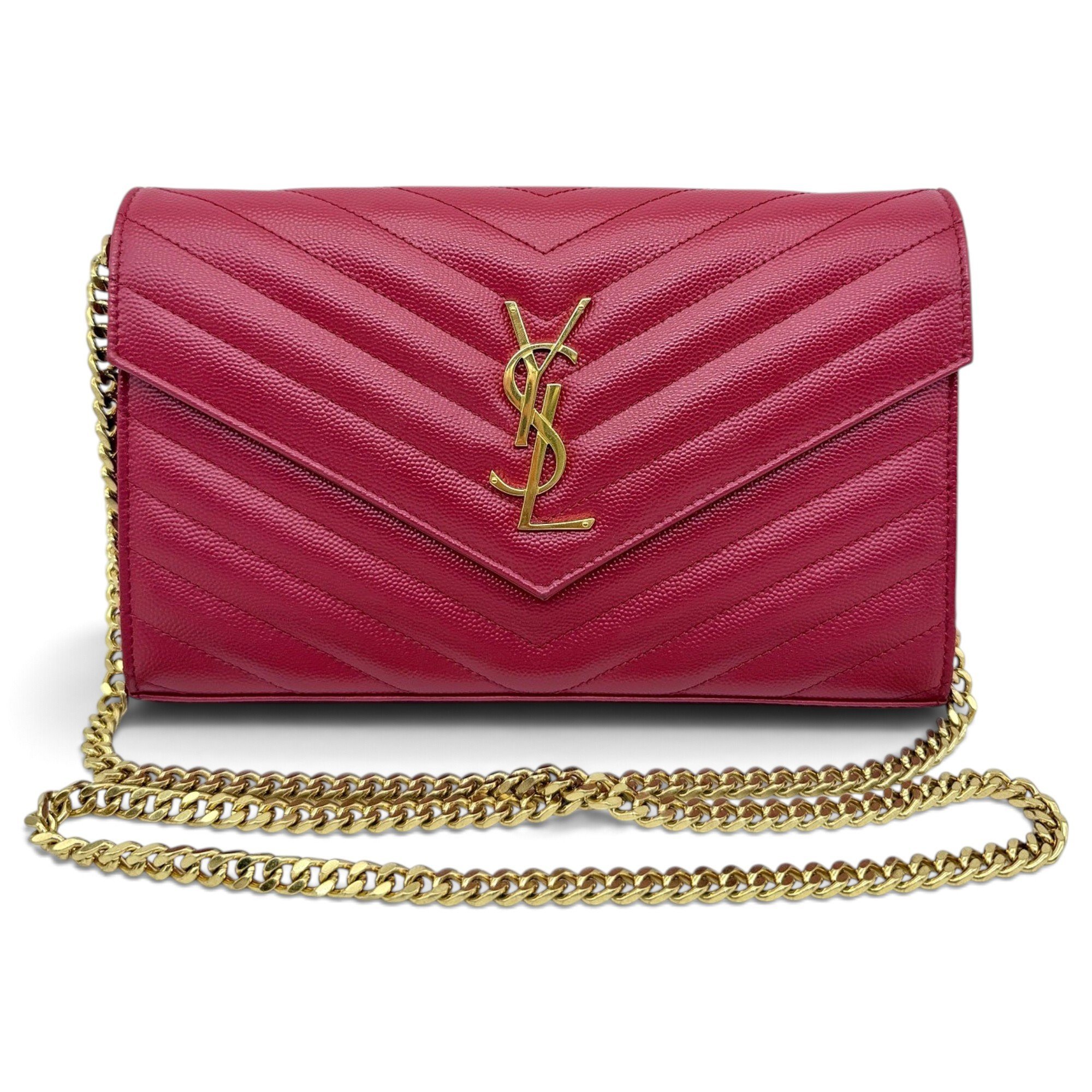 Portefeuille enveloppe leather handbag