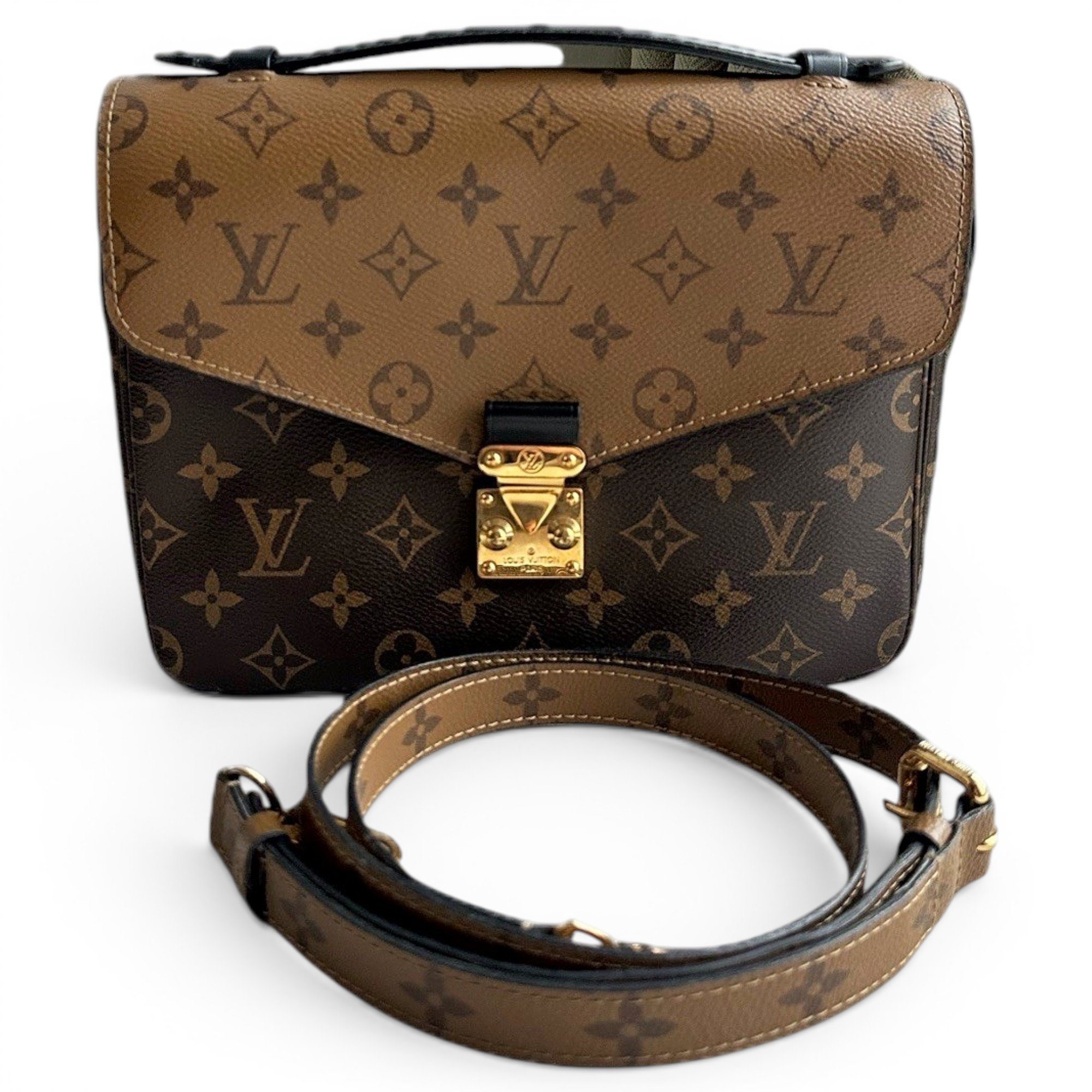 Metis leather handbag