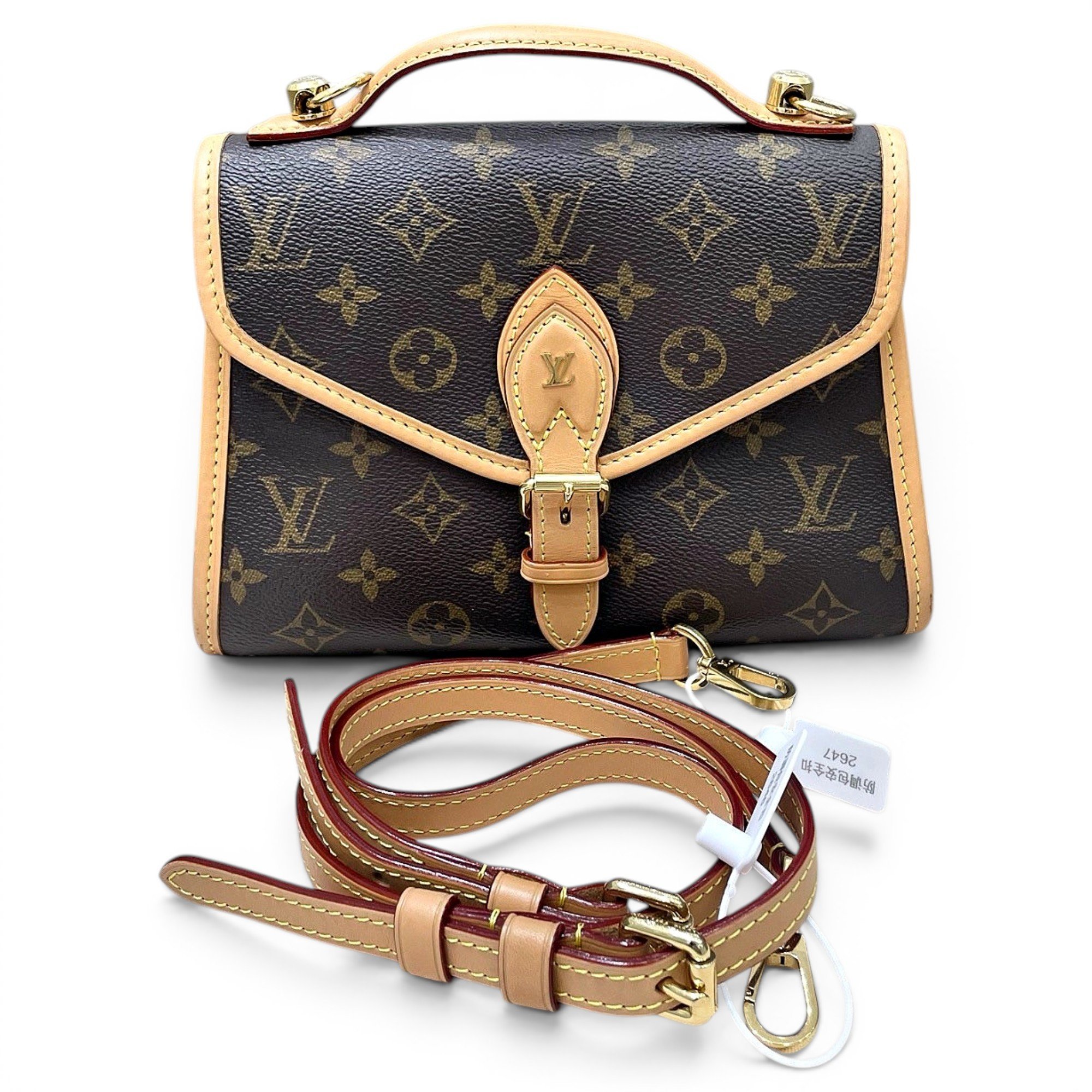 Ivy leather handbag