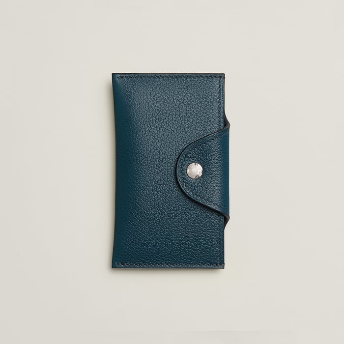 Bleu De Prusse Iliade Card Holder