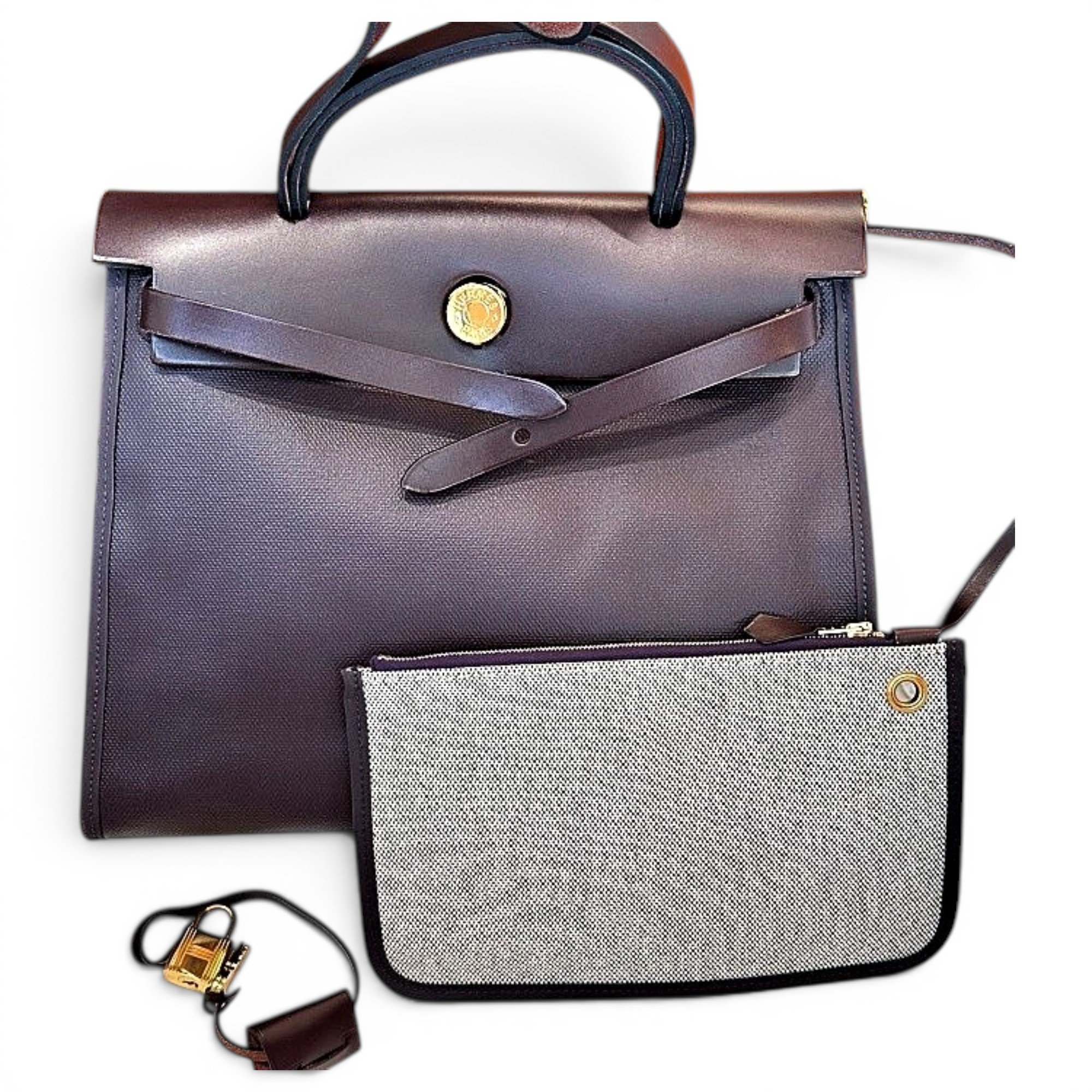 Herbag leather handbag