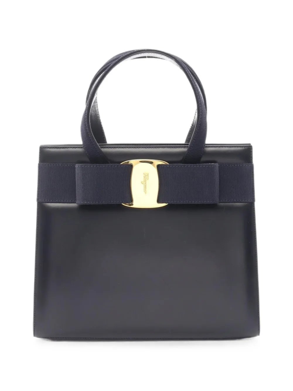 2000s Vara ribbon leather tote bag